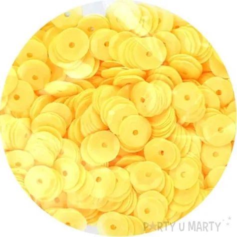 cekiny classic zolte 9 mm 14 g titanum