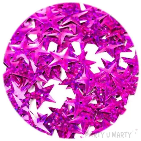 cekiny gwiazdki xl holo rozowe 15 mm 120 szt czakos