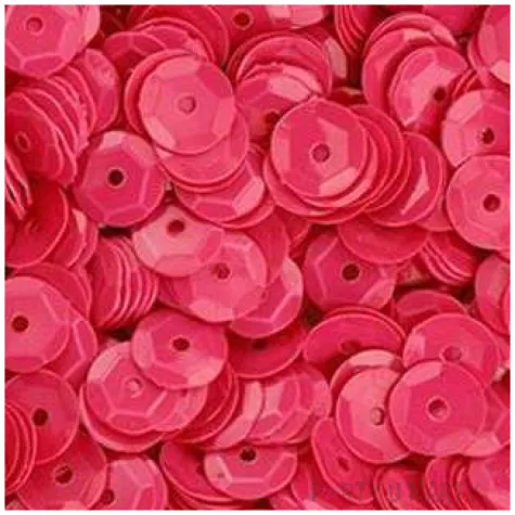 cekiny neon rozowe 7 mm 10 g titanum