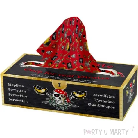 chusteczki skrzynia piracka folat 65 szt