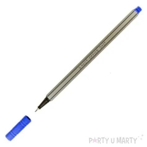 cienkopis office d407 niebieski gr 0 48mm d rect