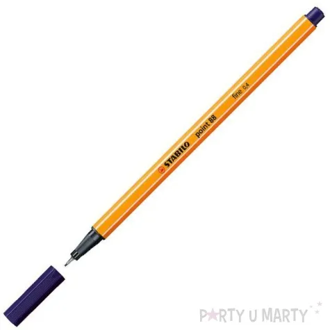 cienkopis point 88 granatowy 22 gr 0 4mm stabilo