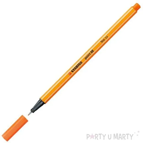 cienkopis point 88 jasny cynober 30 gr 0 4mm stabilo
