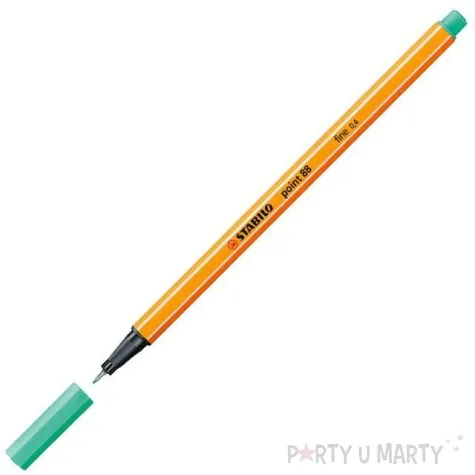 cienkopis point 88 lodowa zielen 13 gr 0 4mm stabilo