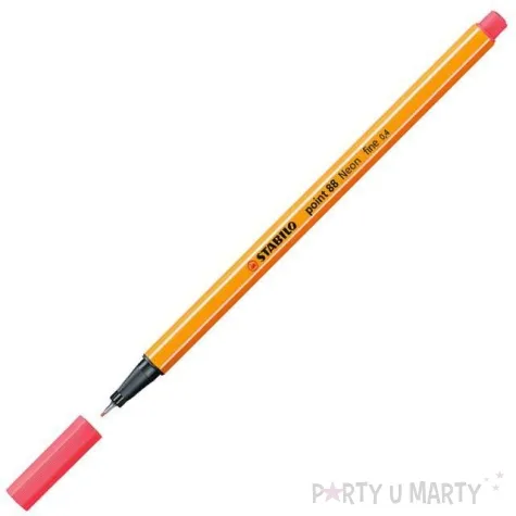 cienkopis point 88 neonowy czerwony 040 gr 0 4mm stabilo