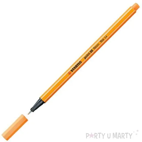 cienkopis point 88 neonowy pomaranczowy 054 gr 0 4mm stabilo