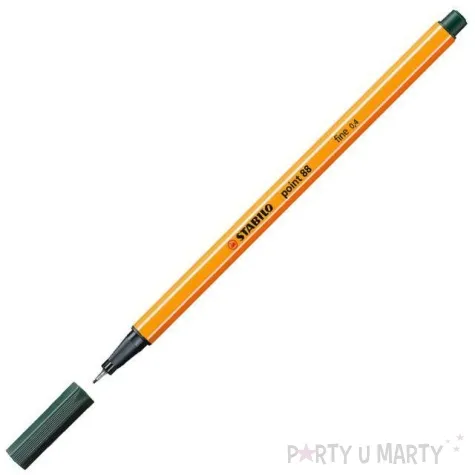 cienkopis point 88 oliwkowy 63 gr 0 4mm stabilo
