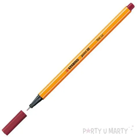 cienkopis point 88 purpurowy 19 gr 0 4mm stabilo