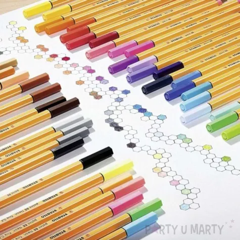 cienkopis point 88 rozowy 56 gr 0 4mm stabilo