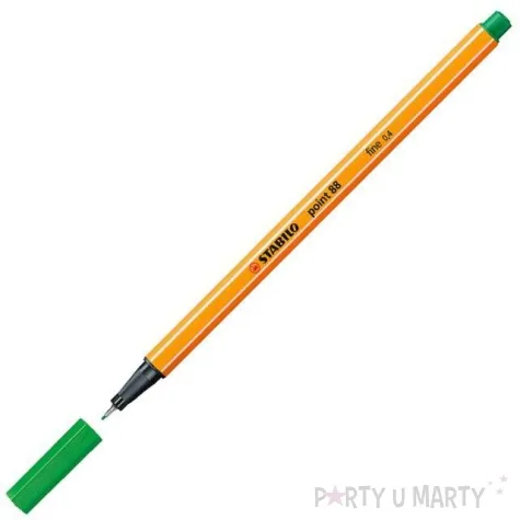cienkopis point 88 zielony 36 gr 0 4mm stabilo