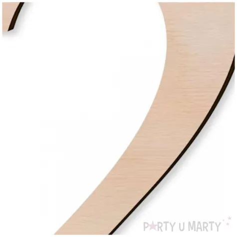 cyfra drewniana times 2 rozm m 68x100 mm