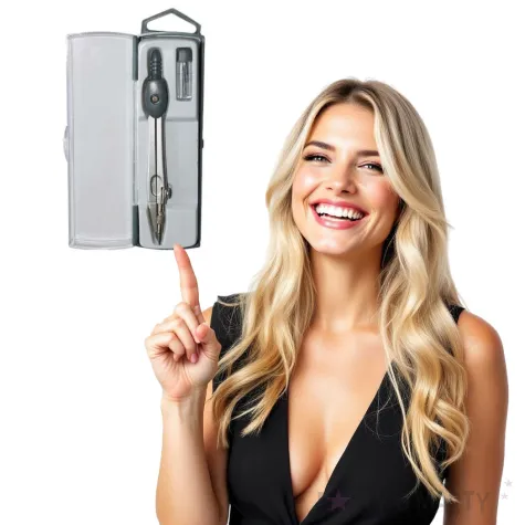 cyrkiel classic 2 elementy czarny titanum