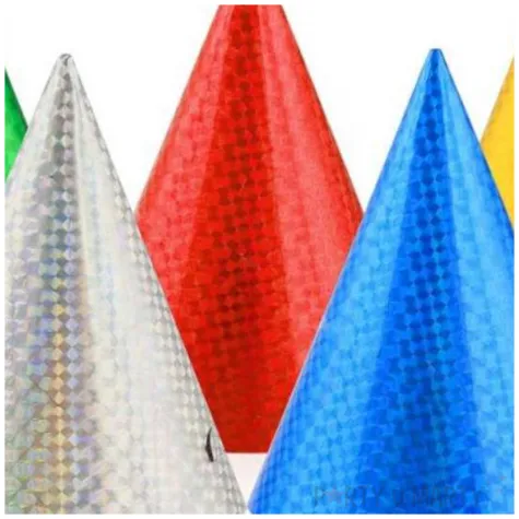 czapeczki holograficzne mix godan 6 szt