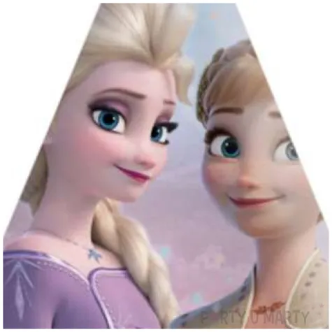 czapeczki papierowe frozen 2 kraina lodu procos 6 szt