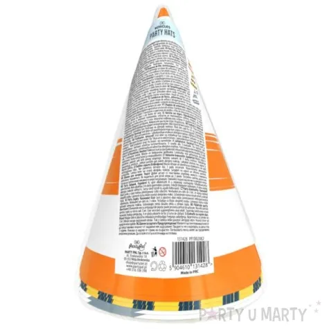 czapeczki papierowe miejskie oznaczenia budowa partypal 6 szt