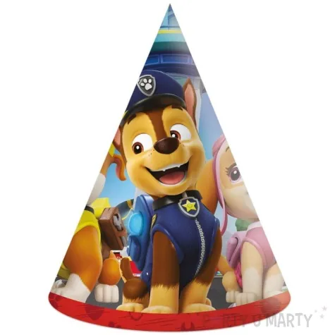 czapeczki papierowe paw patrol rescue heroes psi patrol procos 6 szt