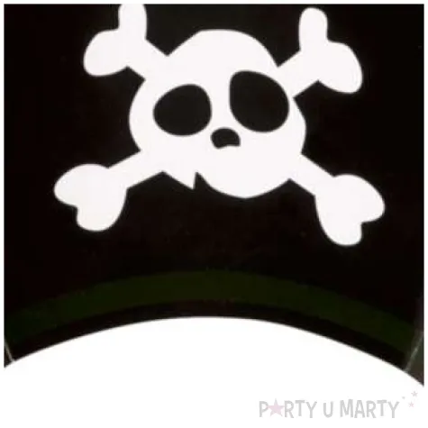 czapeczki papierowe pirackie amscan 8 szt
