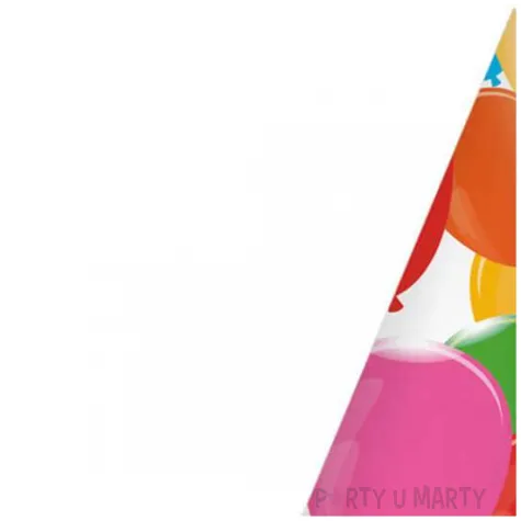 czapeczki urodzinowe zwierzeta safari procos 6 sztt