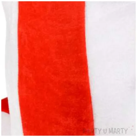 czapka cylinder kibica bialo czerwony arpex