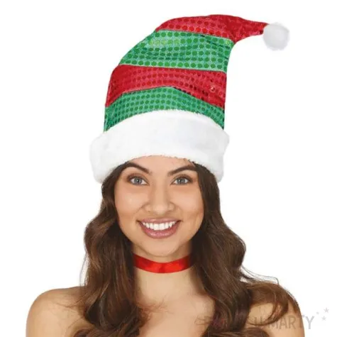 czapka elf blyszczacy guirca