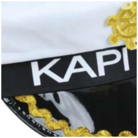 czapka kapitan statku tropic