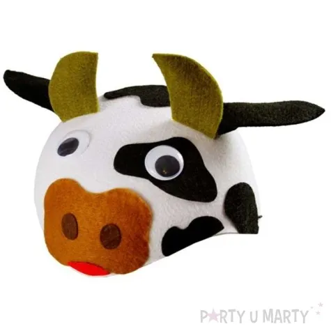 czapka krowka filcowa kraszek