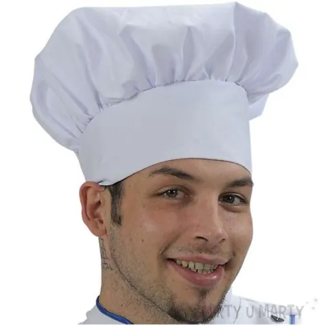 czapka kucharz biala carnival toys