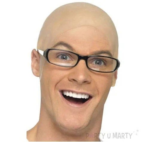 czapka lysa glowa lateksowa smiffys