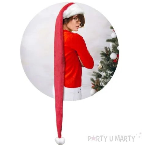 czapka mikolaj mega dluga arpex 150 cm