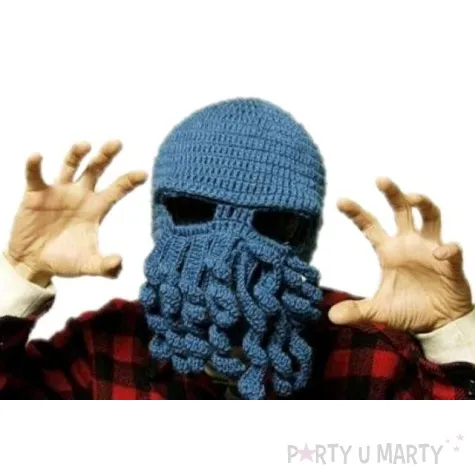 czapka osmiornica granatowa