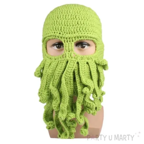 czapka osmiornica zielona gadgetmaster