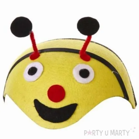 czapka pszczolka filcowa partytino