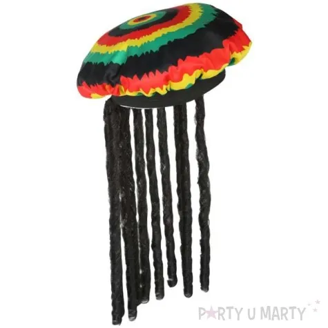 czapka rasta z dredami widmann