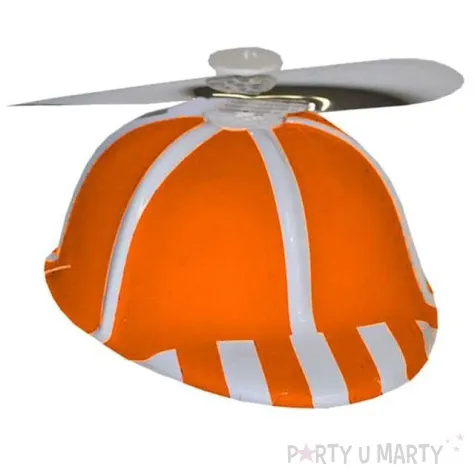 czapka smiglo pomaranczowa plastik funnyfashion