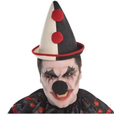 czapka szalonego klauna amscan