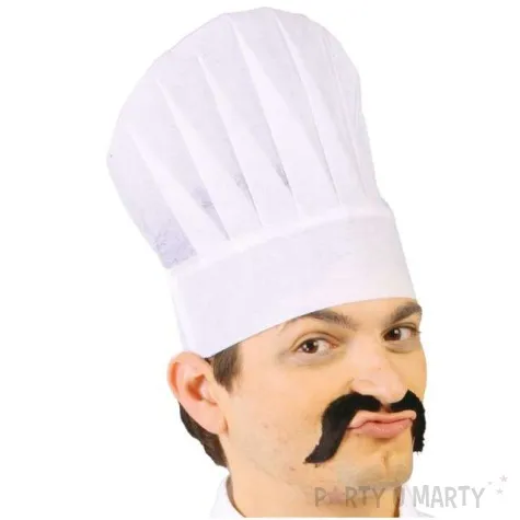 czapka szef kuchni biala guirca rozm uniw