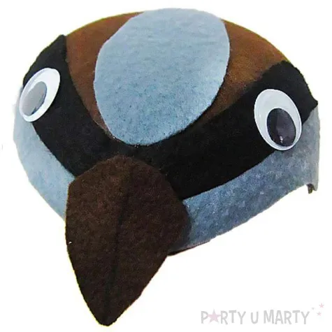 czapka wrobel filcowa kraszek