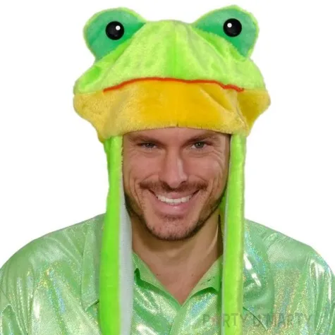 czapka zaba na glowie widmann