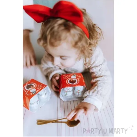 czekolada balwanki z mlecznym nadzieniem partydeco 144 g 4 szt