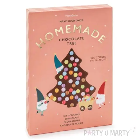czekolada choinka swiateczne drzewko diy partydeco 105 g