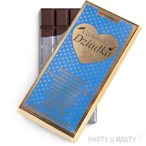 czekolada czekoladka dziadka giftmania 100 g