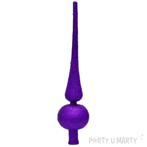 czubek choinkowy fioletowy szpic arpex 23 5 cm