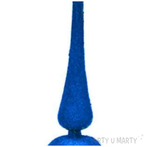 czubek choinkowy niebieski szpic arpex 23 5 cm