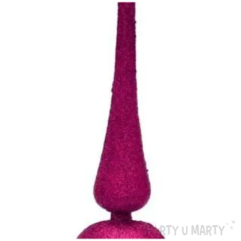 czubek choinkowy rozowy szpic arpex 23 5 cm