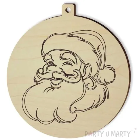 decoupage dgg003 bombka grawer mikolaj