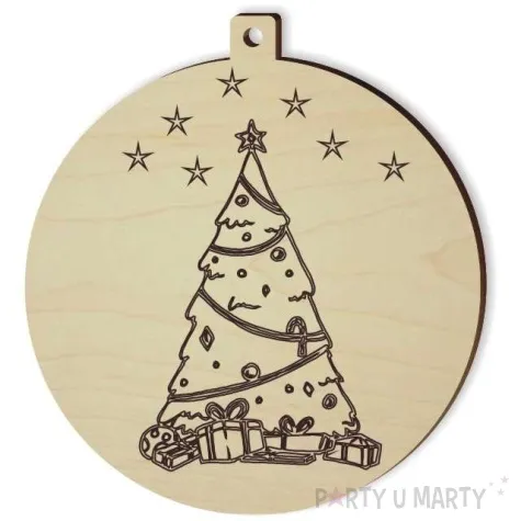 decoupage dgg004 bombka grawer choinka 10 szt