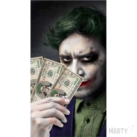 dekoracja banknoty mr smile guirca 3 szt