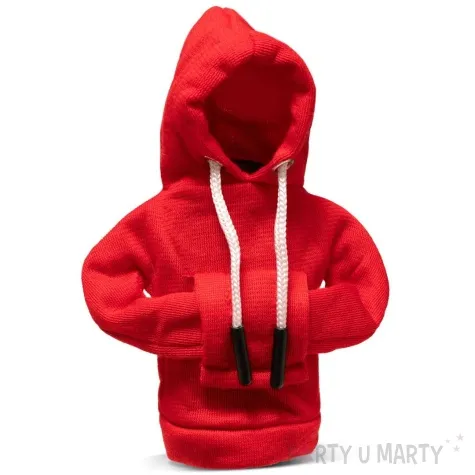 dekoracja bluza z kapturem na galke zmiany biegow czerwony gadgetmaster