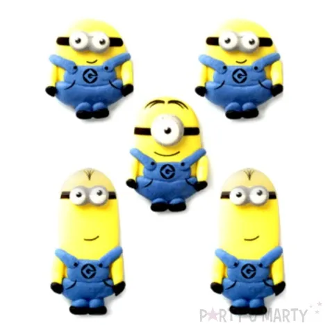 dekoracja cukiernicza minionki 5 szt dekora