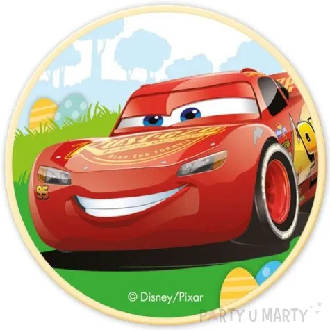 dekoracja cukiernicza z czekolady cars 11 cm dekora
